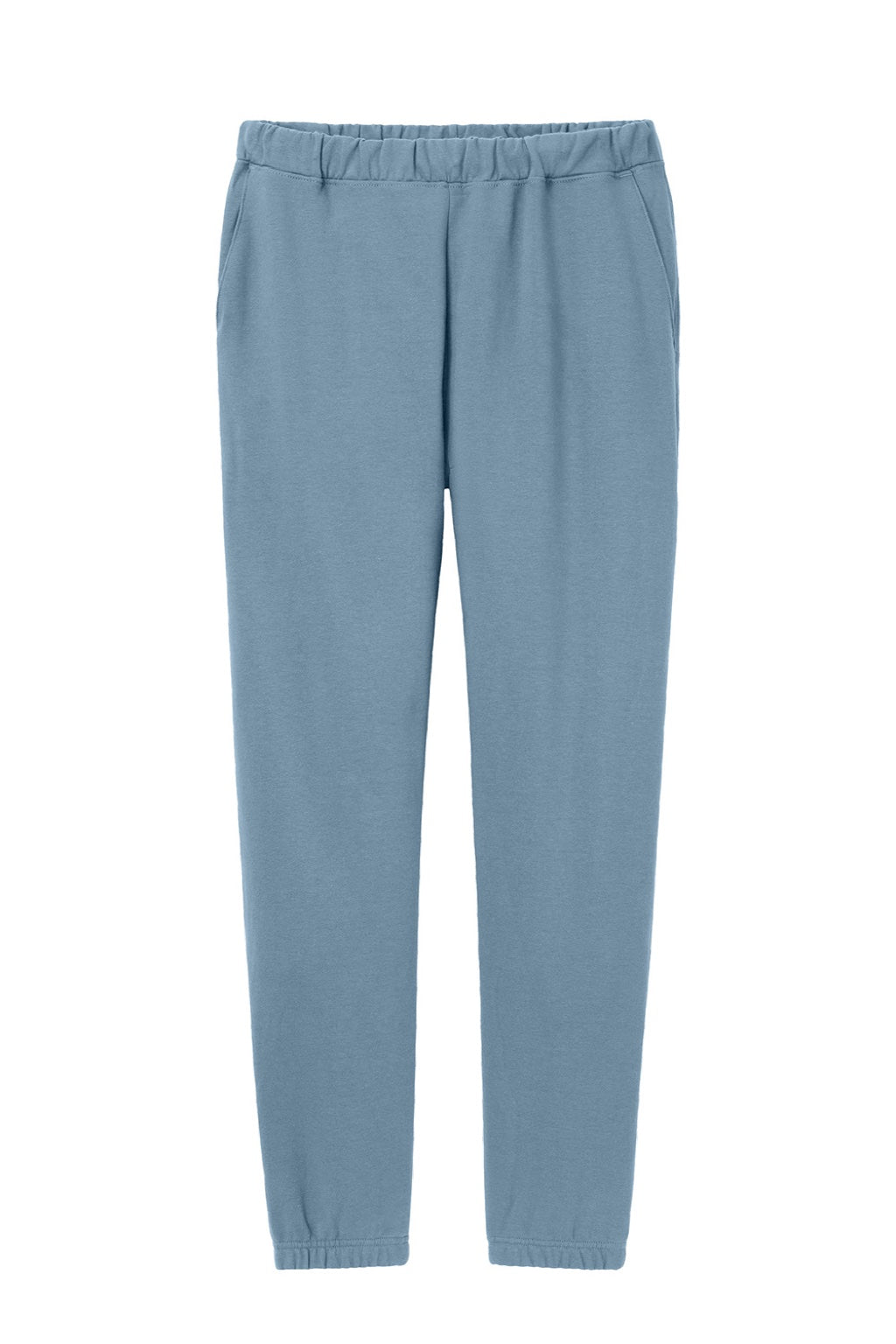 Gildan SF100 Mens Softstyle Sweatpants w/ Pockets Stone Blue Flat Front