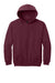 Gildan SF500B Youth Softstyle Hooded Sweatshirt Hoodie w/ Pouch Pocket Maroon Flat Front