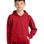 Gildan Youth Softstyle Hooded Sweatshirt Hoodie w/ Pouch Pocket - Red