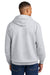 Gildan SF500 Mens Softstyle Hooded Sweatshirt Hoodie w/ Pouch Pocket Ash Grey Model Back