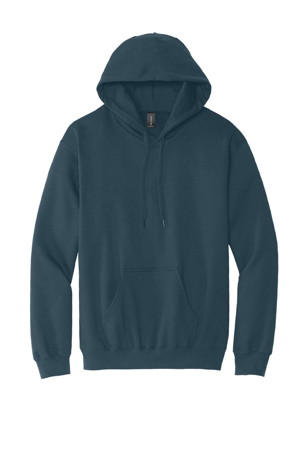 Gildan SF500 Mens Softstyle Hooded Sweatshirt Hoodie w/ Pouch Pocket Dusk Blue Flat Front