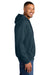 Gildan SF500 Mens Softstyle Hooded Sweatshirt Hoodie w/ Pouch Pocket Dusk Blue Model Side
