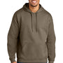 Gildan Mens Softstyle Hooded Sweatshirt Hoodie w/ Pouch Pocket - Savana Brown