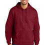 Gildan Mens Softstyle Hooded Sweatshirt Hoodie w/ Pouch Pocket - Cardinal Red