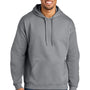 Gildan Mens Softstyle Hooded Sweatshirt Hoodie w/ Pouch Pocket - Cement Grey