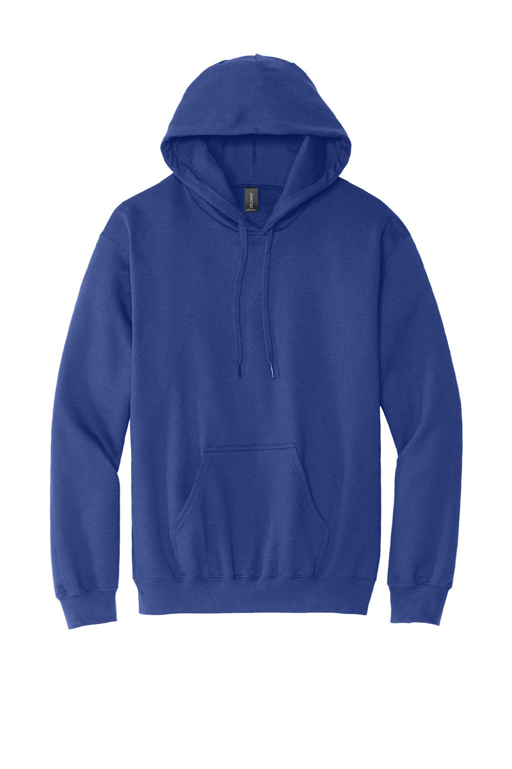 Gildan SF500 Mens Softstyle Hooded Sweatshirt Hoodie w/ Pouch Pocket Cobalt Blue Flat Front