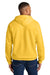 Gildan SF500 Mens Softstyle Hooded Sweatshirt Hoodie w/ Pouch Pocket Daisy Yellow Model Back