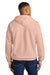 Gildan SF500 Mens Softstyle Hooded Sweatshirt Hoodie w/ Pouch Pocket Dusty Rose Model Back