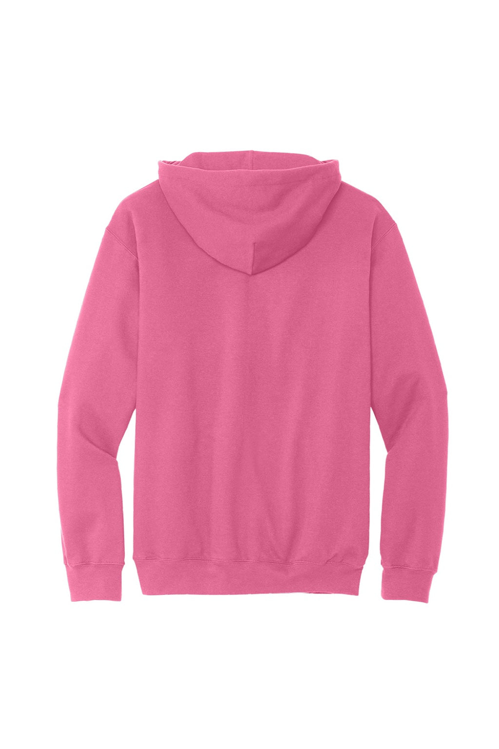 Gildan SF500 Mens Softstyle Hooded Sweatshirt Hoodie w/ Pouch Pocket Pink Lemonade Flat Back