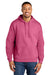Gildan SF500 Mens Softstyle Hooded Sweatshirt Hoodie w/ Pouch Pocket Pink Lemonade Model Front