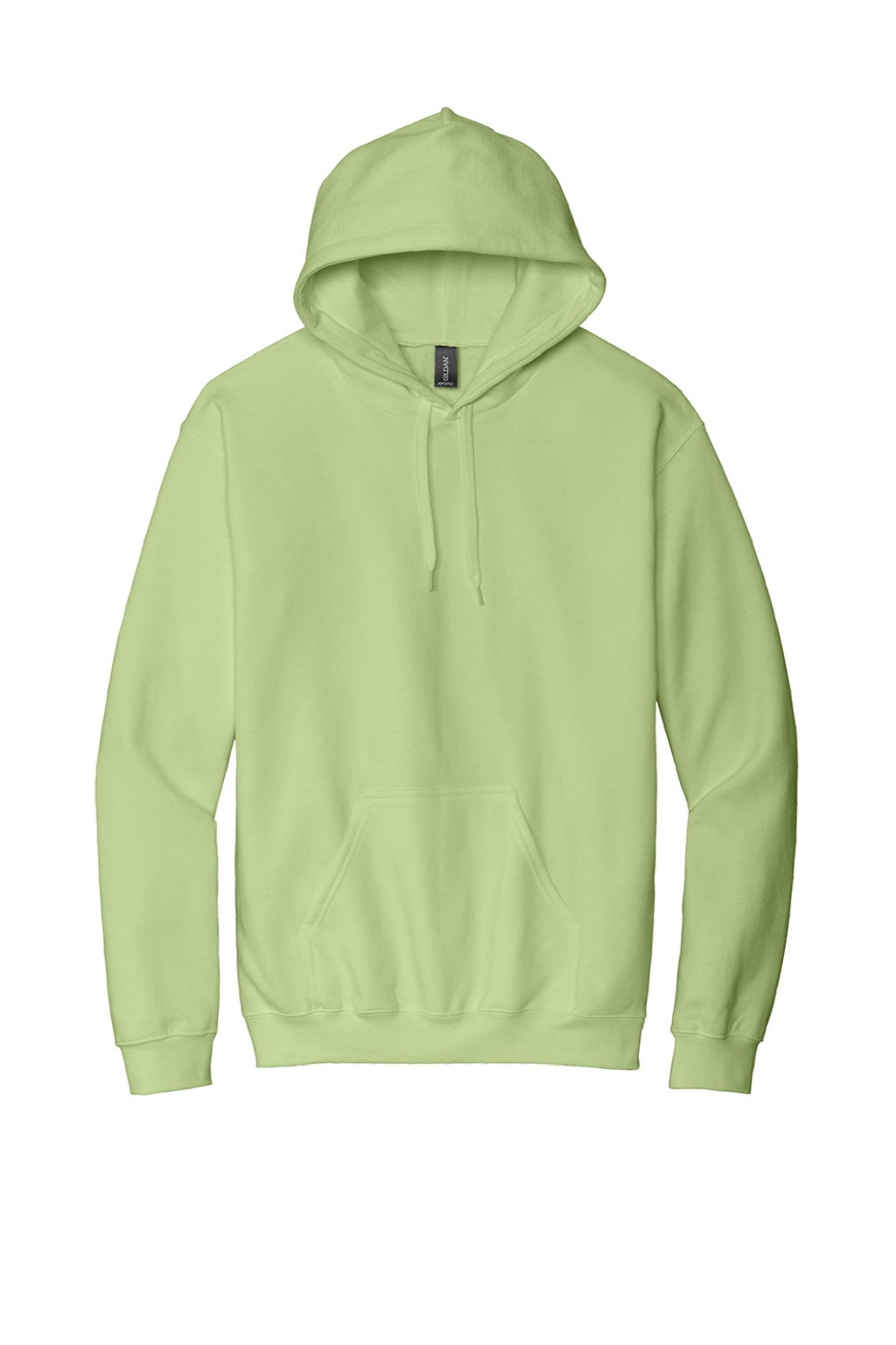 Gildan SF500 Mens Softstyle Hooded Sweatshirt Hoodie w/ Pouch Pocket Pistachio Green Flat Front