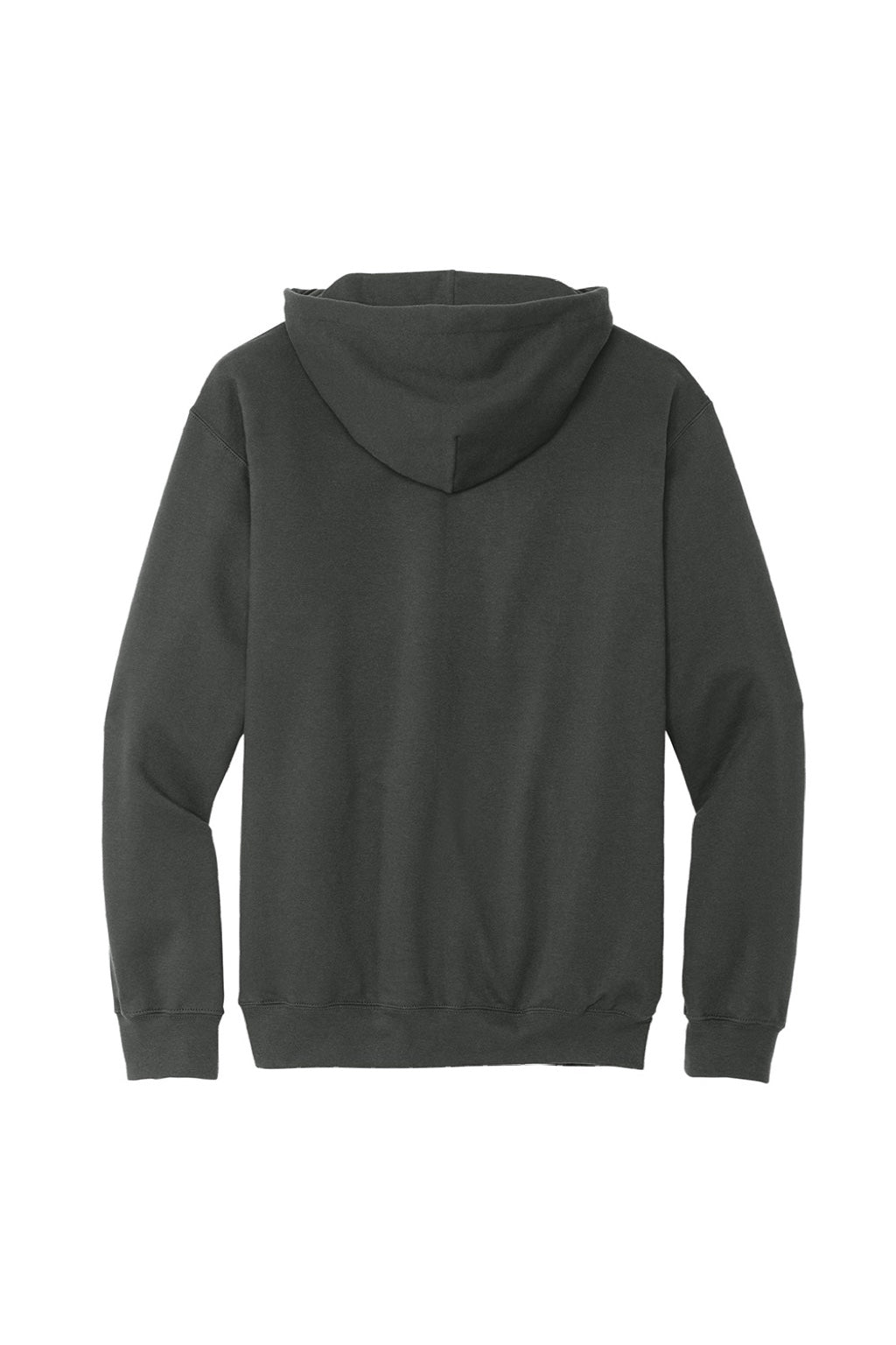 Gildan SF500 Mens Softstyle Hooded Sweatshirt Hoodie w/ Pouch Pocket Smoke Grey Flat Back