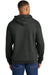 Gildan SF500 Mens Softstyle Hooded Sweatshirt Hoodie w/ Pouch Pocket Smoke Grey Model Back