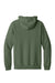 Gildan SF600 Mens Softstyle Fleece Full Zip Hooded Sweatshirt Hoodie w/ Pockets Military Green Flat Back