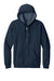 Gildan SF600 Mens Softstyle Fleece Full Zip Hooded Sweatshirt Hoodie w/ Pockets Navy Blue Flat Front