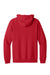Gildan SF600 Mens Softstyle Fleece Full Zip Hooded Sweatshirt Hoodie w/ Pockets Red Flat Back