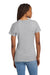 Hanes SL04 Womens Perfect-T Short Sleeve Crewneck T-Shirt Light Steel Grey Model Back