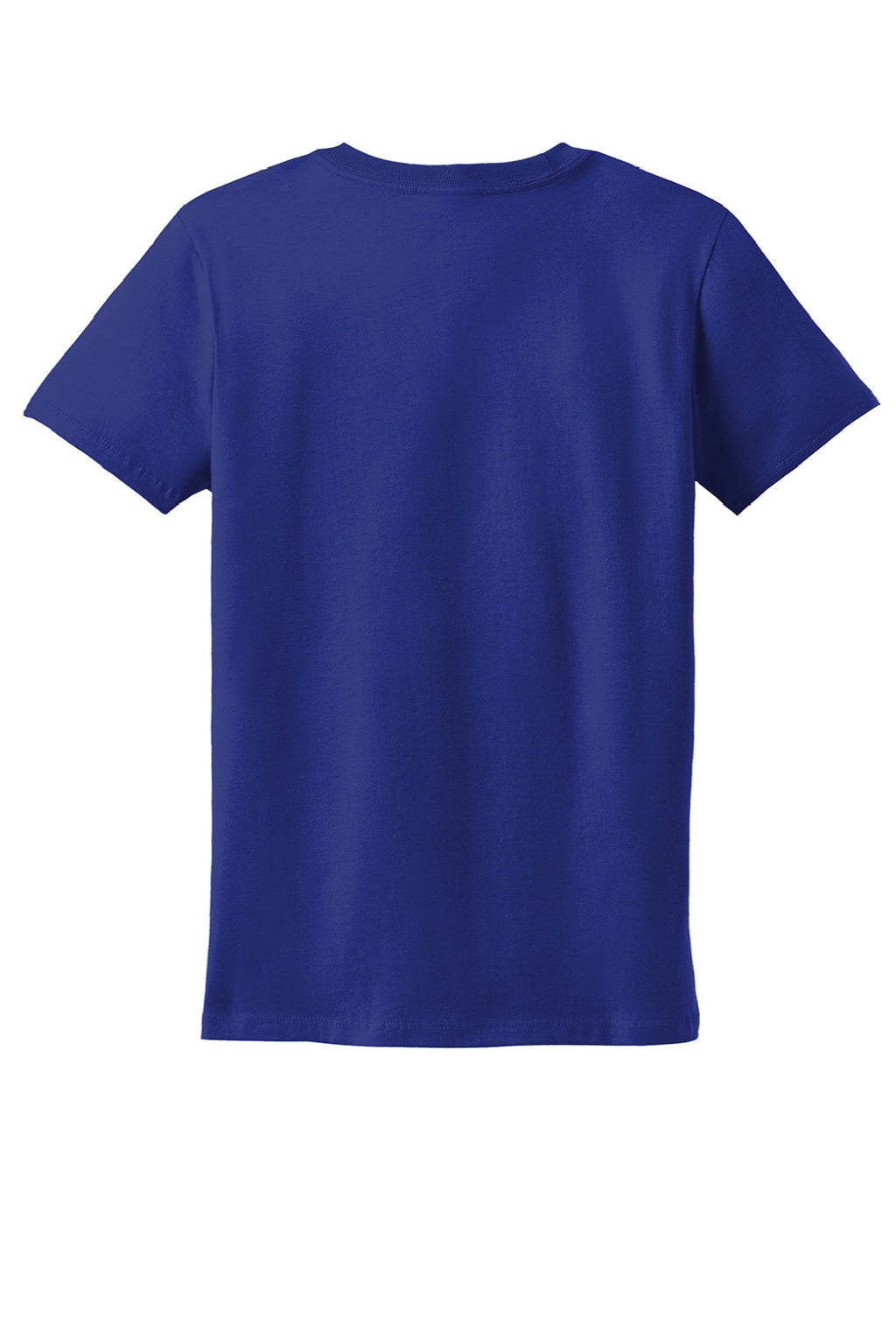 Hanes SL04 Womens Perfect-T Short Sleeve Crewneck T-Shirt Deep Royal Blue Flat Back