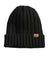 Spacecraft Hats SPC10 Mens Spacecraft Throwback Beanie Black Flat Front