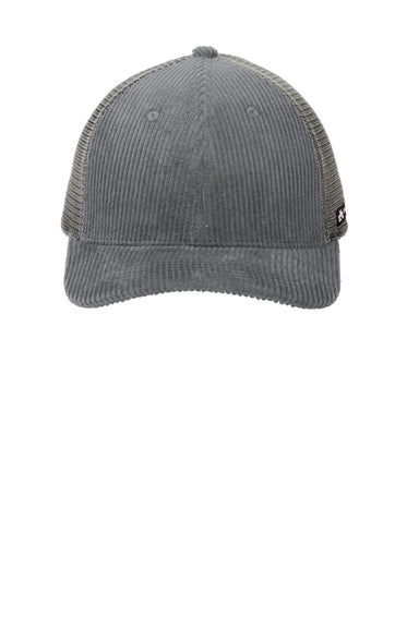 Spacecraft Hats SPC1 Mens Spacecraft Conway Trucker Hat Charcoal Grey/Grey Flat Front