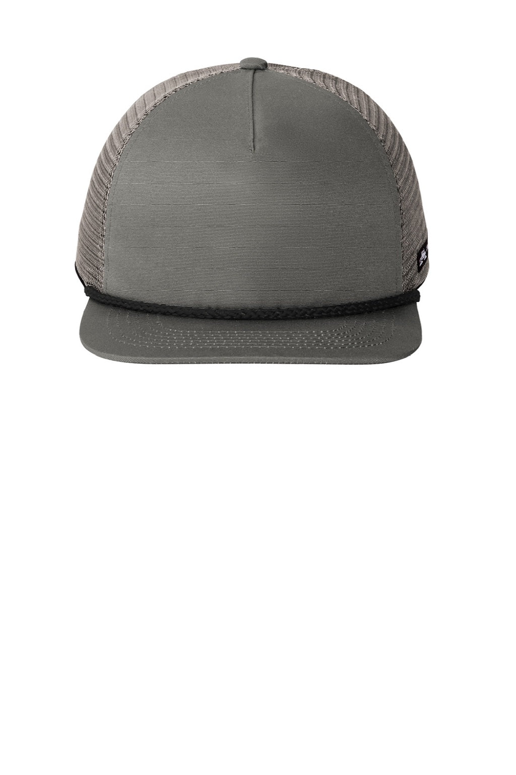 Spacecraft Hats SPC3 Mens Spacecraft Trucker Hat Gunmetal Grey Flat Front