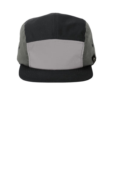 Spacecraft Hats SPC6 Mens Spacecraft Colorblock Hat Black/Charcoal Grey/Grey Flat Front
