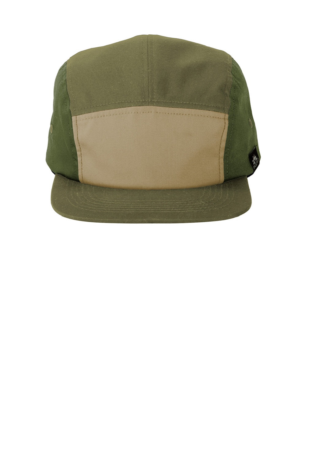 Spacecraft Hats SPC6 Mens Spacecraft Colorblock Hat Olive Green Flat Front
