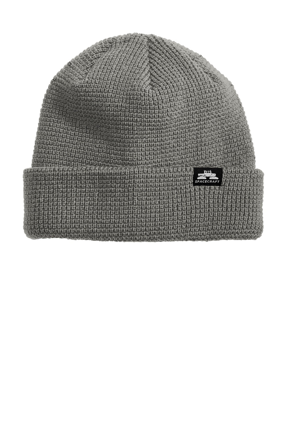 Spacecraft Hats SPC8 Mens Spacecraft Index Beanie Alloy Grey Flat Front