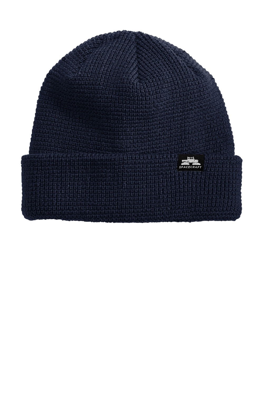 Spacecraft Hats SPC8 Mens Spacecraft Index Beanie Insignia Blue Flat Front