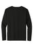 Sport-Tek ST100LS Mens Moisture Wicking Competitor United Long Sleeve Crewneck T-Shirt Black/White Flat Back