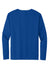 Sport-Tek ST100LS Mens Moisture Wicking Competitor United Long Sleeve Crewneck T-Shirt True Royal Blue/White Flat Back