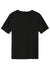Sport-Tek ST100 Mens Moisture Wicking Competitor United Short Sleeve Crewneck T-Shirt Black/White Flat Back