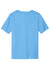 Sport-Tek ST100 Mens Moisture Wicking Competitor United Short Sleeve Crewneck T-Shirt Carolina Blue/White Flat Back