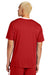 Sport-Tek ST100 Mens Moisture Wicking Competitor United Short Sleeve Crewneck T-Shirt Deep Red/White Model Back