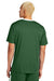 Sport-Tek ST100 Mens Moisture Wicking Competitor United Short Sleeve Crewneck T-Shirt Forest Green/White Model Back