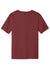 Sport-Tek ST100 Mens Moisture Wicking Competitor United Short Sleeve Crewneck T-Shirt Maroon/White Flat Back