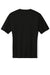 Sport-Tek ST101 Mens Moisture Wicking Competitor United Short Sleeve V-Neck T-Shirt Black/White Flat Back