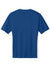 Sport-Tek ST101 Mens Moisture Wicking Competitor United Short Sleeve V-Neck T-Shirt Royal Blue/White Flat Back