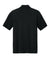 Sport-Tek ST104 Mens Moisture Wicking Competitor United Short Sleeve Polo Shirt Black/Deep Red Flat Back