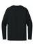 Sport-Tek ST120LS Mens PosiCharge Compression Long Sleeve Crewneck T-Shirt Black Flat Back