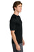Sport-Tek ST120 Mens PosiCharge Compression Short Sleeve Crewneck T-Shirt Black Model Side