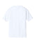 Sport-Tek ST120 Mens PosiCharge Compression Short Sleeve Crewneck T-Shirt White Flat Back