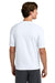 Sport-Tek ST120 Mens PosiCharge Compression Short Sleeve Crewneck T-Shirt White Model Back