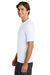 Sport-Tek ST120 Mens PosiCharge Compression Short Sleeve Crewneck T-Shirt White Model Side