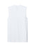 Sport-Tek ST121SL Mens PosiCharge Compression Tank Top White Flat Back