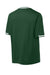Sport-Tek ST221 Mens Tough Mesh V-Neck Baseball Jersey Forest Green Forn Back