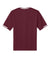 Sport-Tek ST221 Mens Tough Mesh V-Neck Baseball Jersey Maroon Flat Back