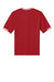 Sport-Tek ST221 Mens Tough Mesh V-Neck Baseball Jersey True Red Flat Back