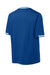 Sport-Tek ST221 Mens Tough Mesh V-Neck Baseball Jersey True Royal Blue Forn Back