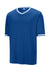 Sport-Tek ST221 Mens Tough Mesh V-Neck Baseball Jersey True Royal Blue Form Front